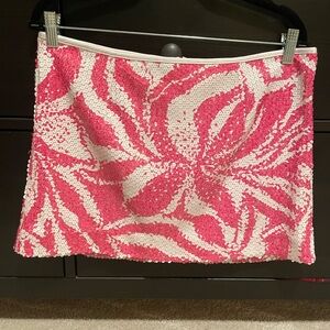 Lilly Pulitzer sequined mini skirt